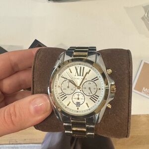 Michael Kors Two-Tone Chronograph Watch